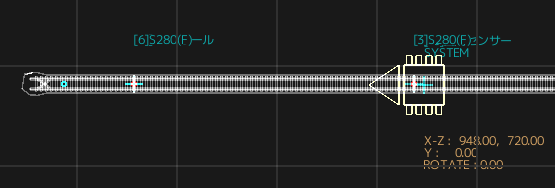 [留置線に止める]